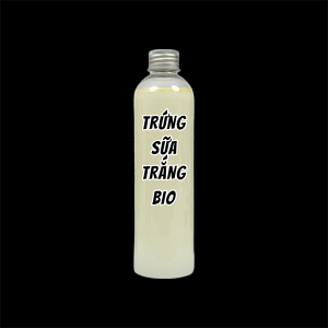 TRỨNG SỮA TRẮNG BIO - CHAI 350GR