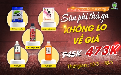 SĂN PHI THẢ GA – KHÔNG LO VỀ GIÁ