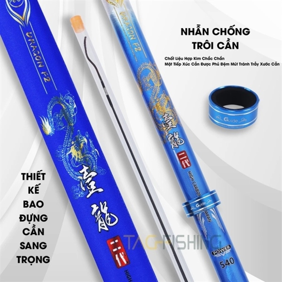 CẦN CÂU TAY GUIDE NHẤT LONG F2