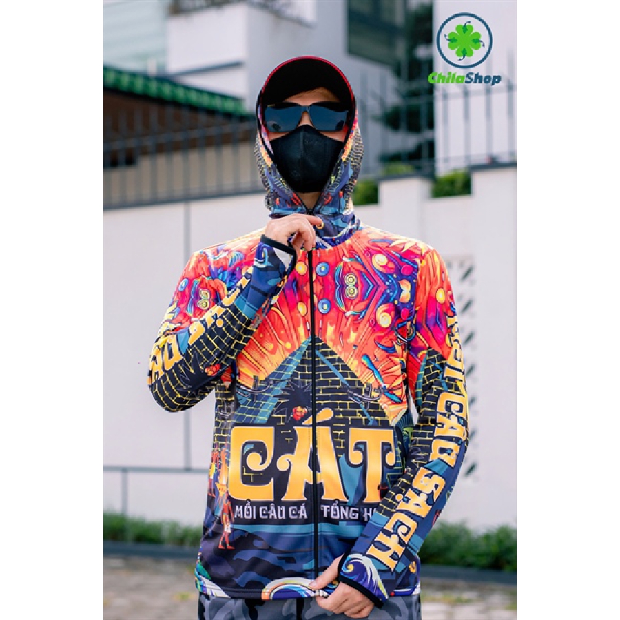 ÁO MỒI CÂU CÁT - Size S (40 - 55kg, Dưới 1m65)