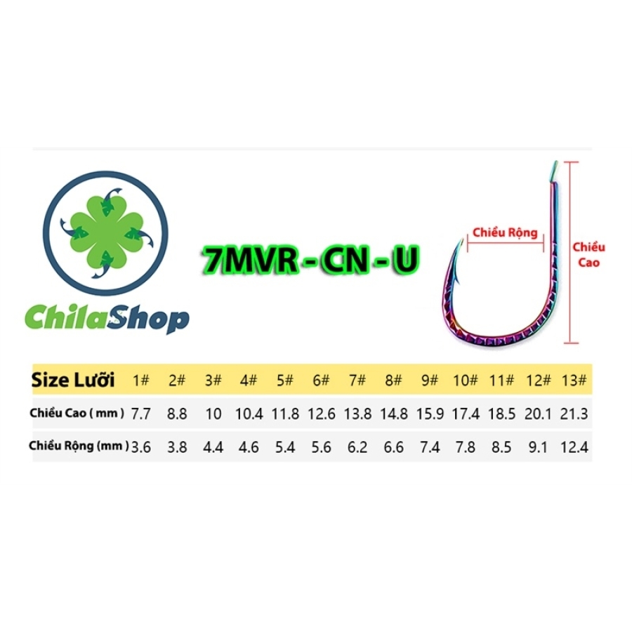 LƯỠI 7MVR CN-U - SỐ 4 (50C)