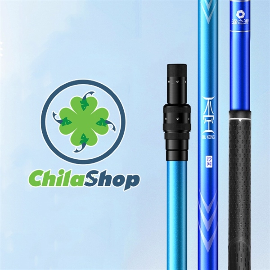 CÁN VỢT CÁ HEO TÍM - 3m (CÂY)