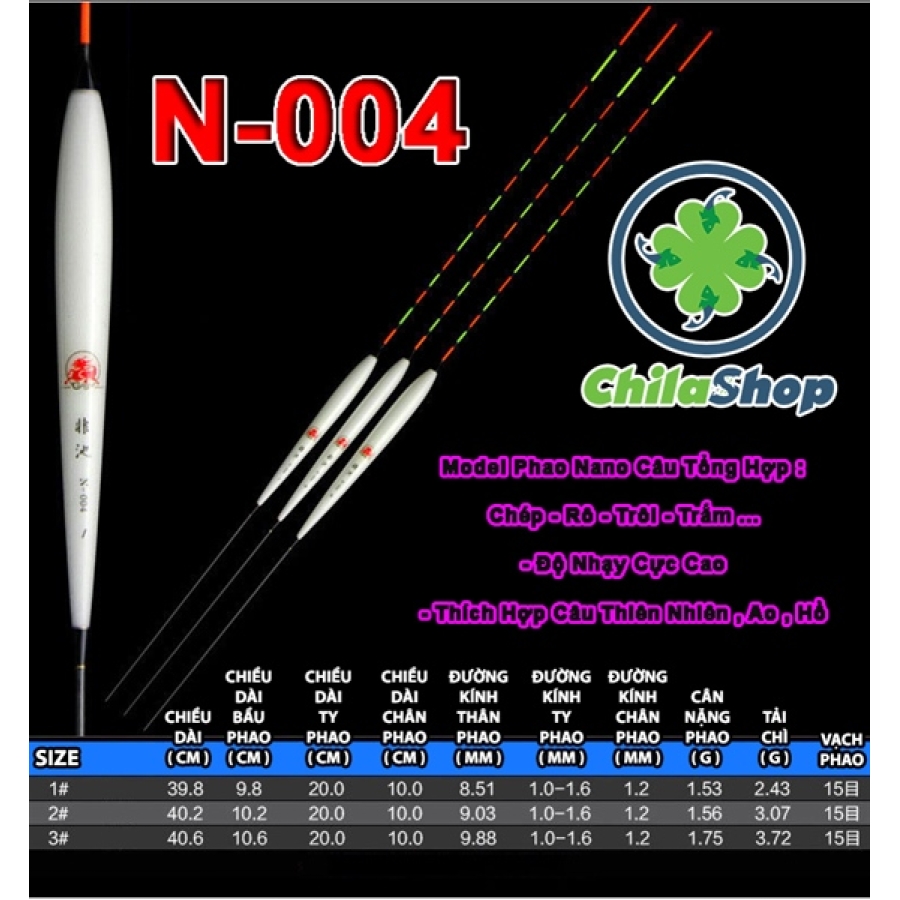 PHAO NANO HỎA KỲ LÂN - N-004 SỐ 3 (CÂY)