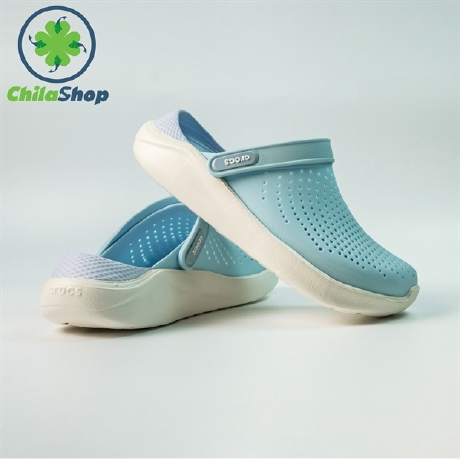 DÉP SỤC CROCS (UNISEX) - XANH DA TRỜI - 37-38 (ĐÔI)