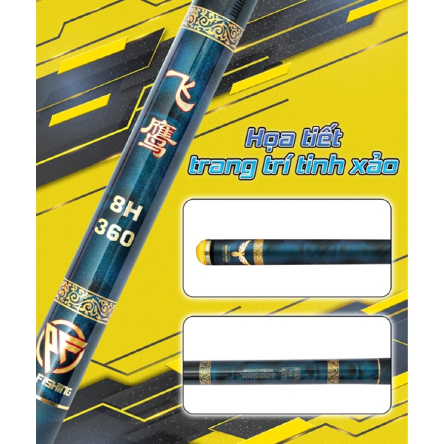 CẦN CÂU TAY PHI ƯNG - 8H - 4M5