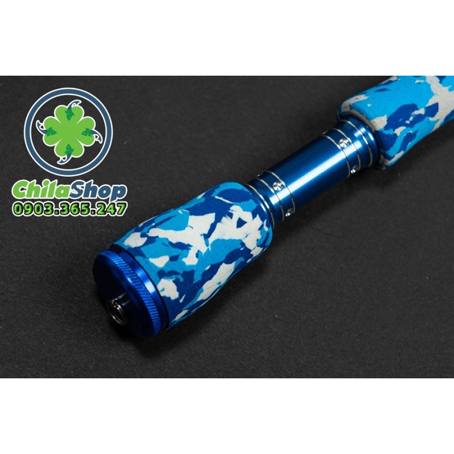 CÁN CẦN CÂU IKADA ZOOM 1M2 - 1M5 - XANH DƯƠNG CAMO (CÂY)