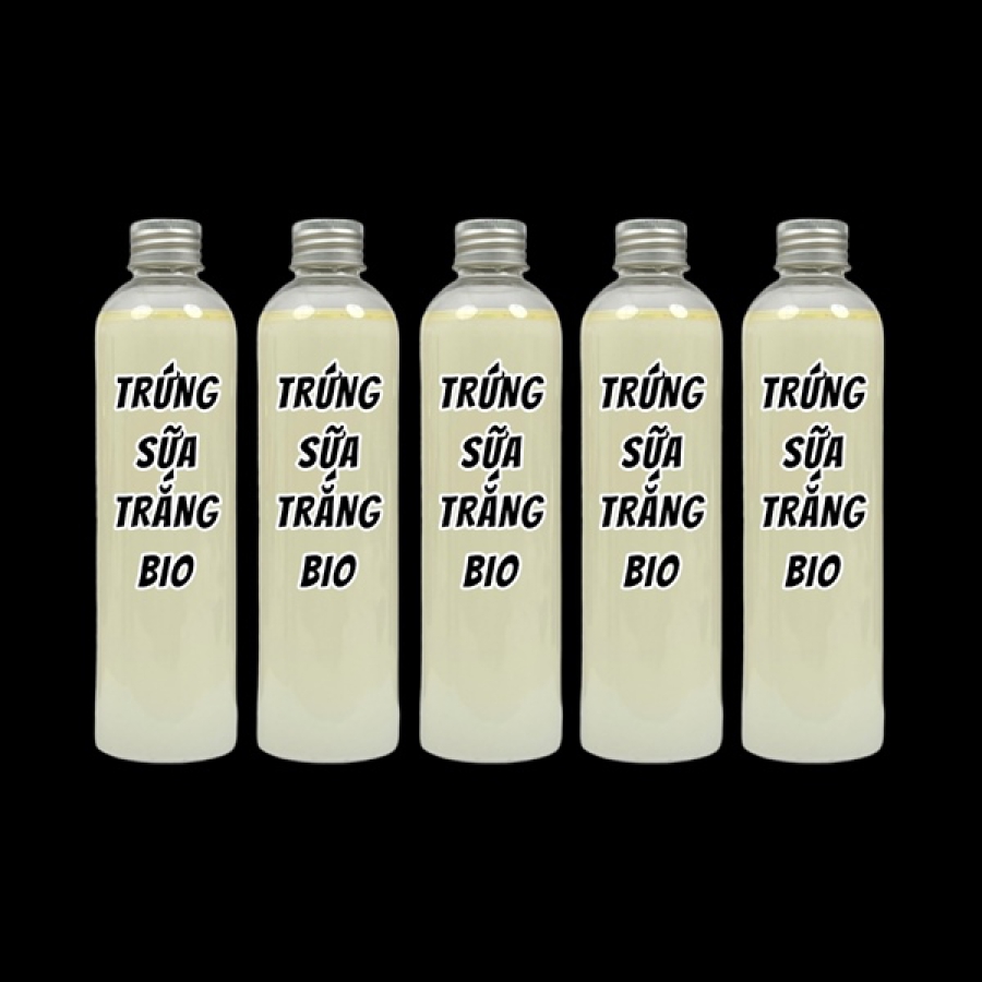 TRỨNG SỮA TRẮNG BIO - CHAI 350GR