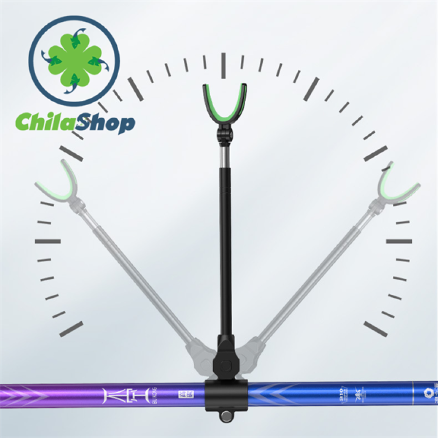 GÁC CẦN CÁ HEO TÍM - 2m4 (CÂY)