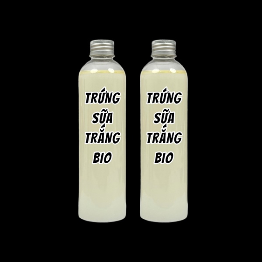 TRỨNG SỮA TRẮNG BIO - CHAI 350GR