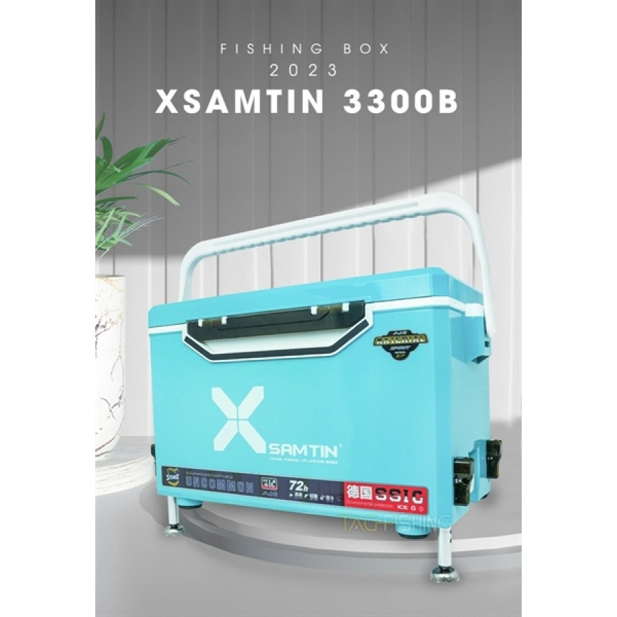 THÙNG CÂU XSAMTIN 3300B - 33L - XÁM