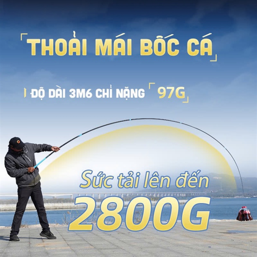 CẦN CUỒNG LANG TỐC - 3M6 - 9.5H