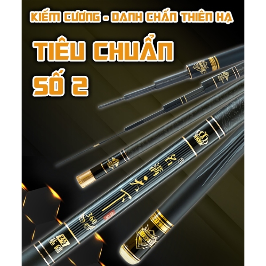 CẦN CÂU TAY TIÊU CHUẨN - SỐ 2 - 6.5H - 4M5