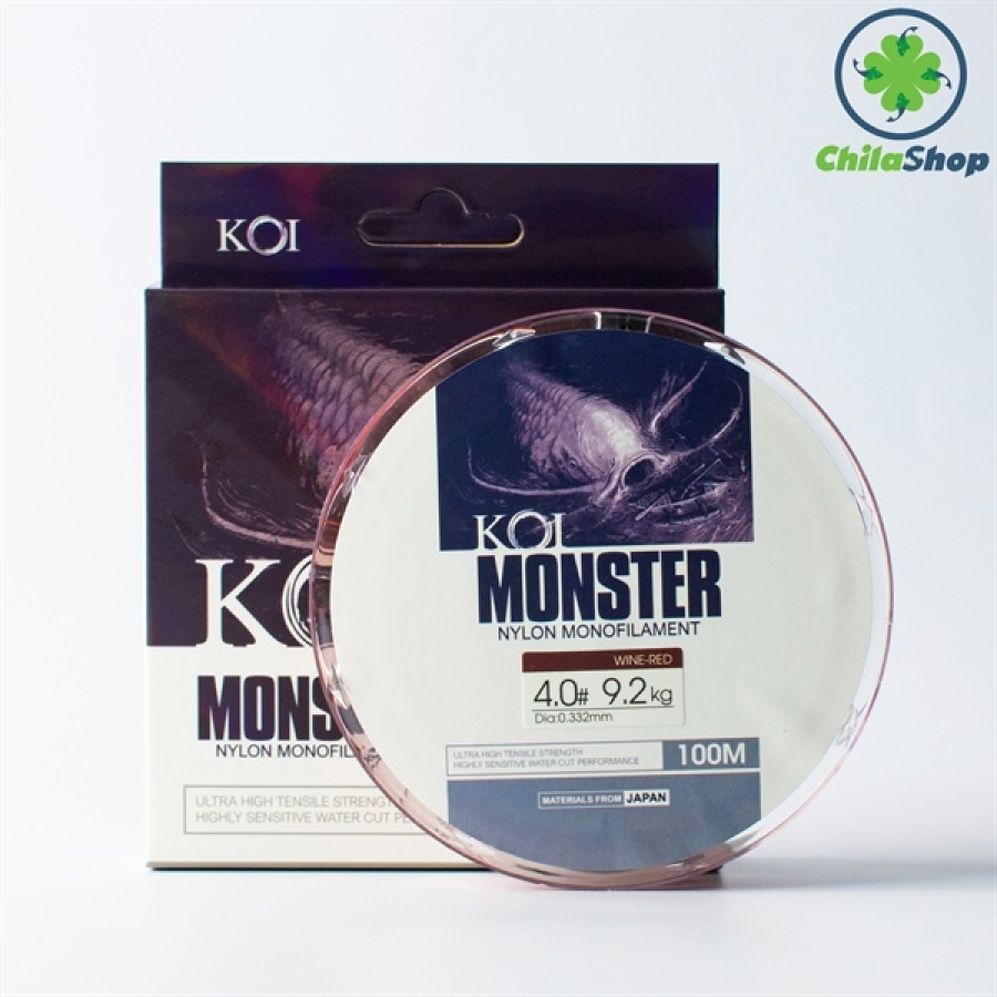 DÂY TRỤC KOI MONSTER - X.LÁ - 5.0 (CUỘN-100M)