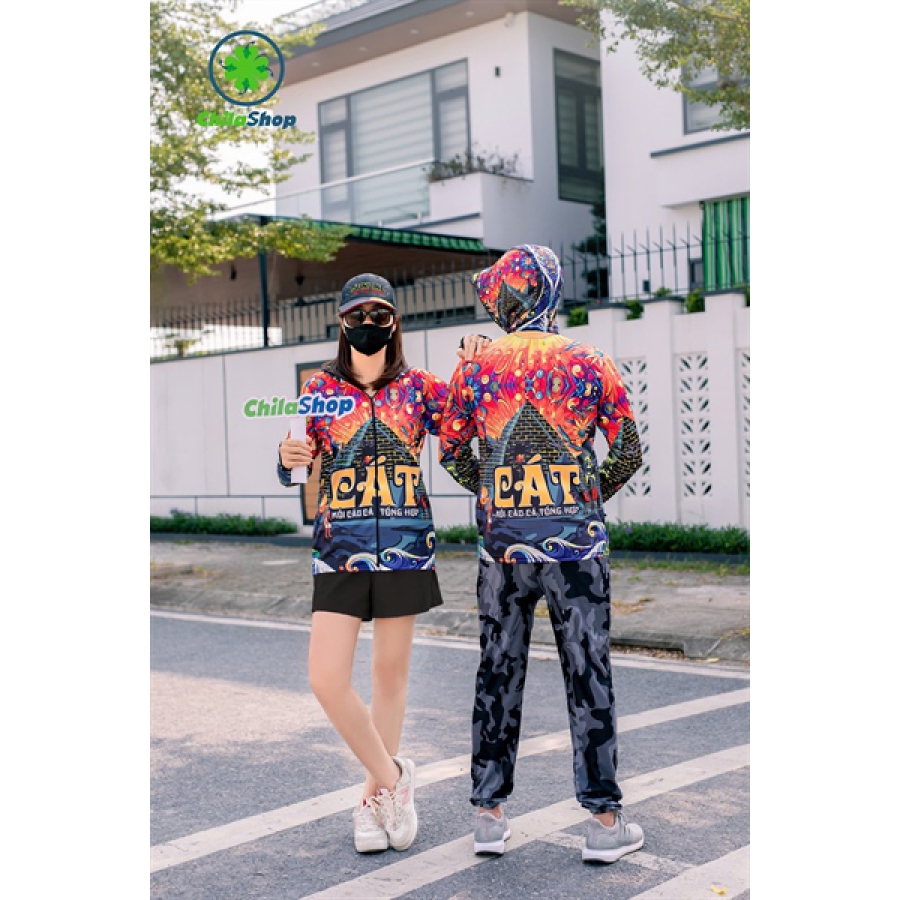 ÁO MỒI CÂU CÁT - Size S (40 - 55kg, Dưới 1m65)