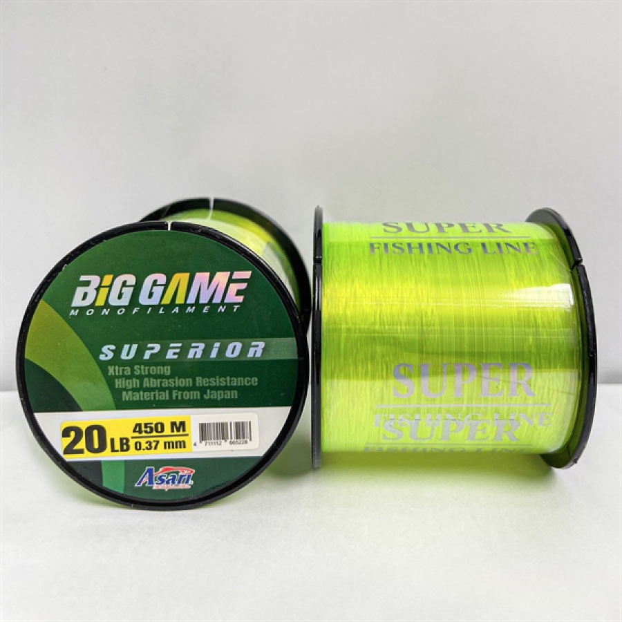 DÂY CÂU ASARI BIG GAME - SỨC TẢI 20LB - DÀI 450M