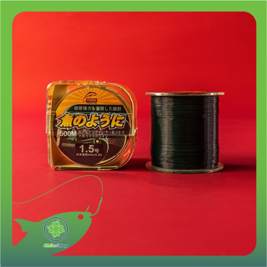 DÂY NILON YUYUE - HUỲNH QUANG - 3.5 (CUỘN-500M)