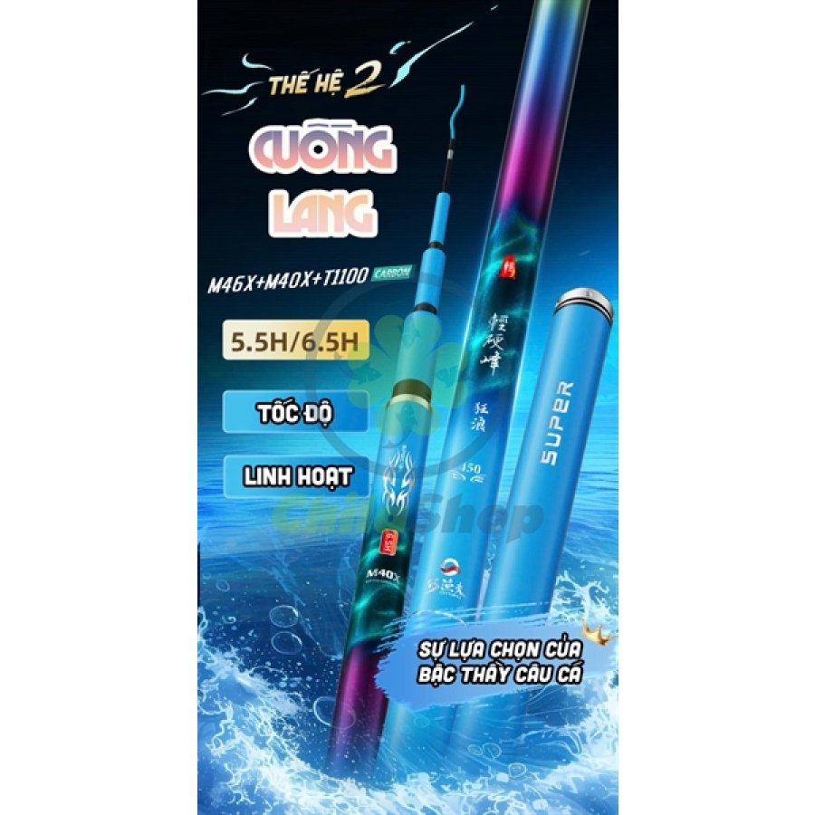 CẦN CUỒNG LANG TH2 (7 MÀU)- 6.5H - 3M6