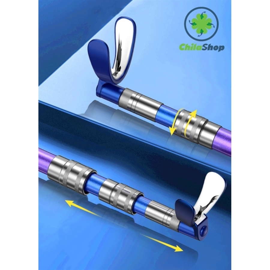 GÁC CẦN CÁ HEO TÍM - 2m4 (CÂY)