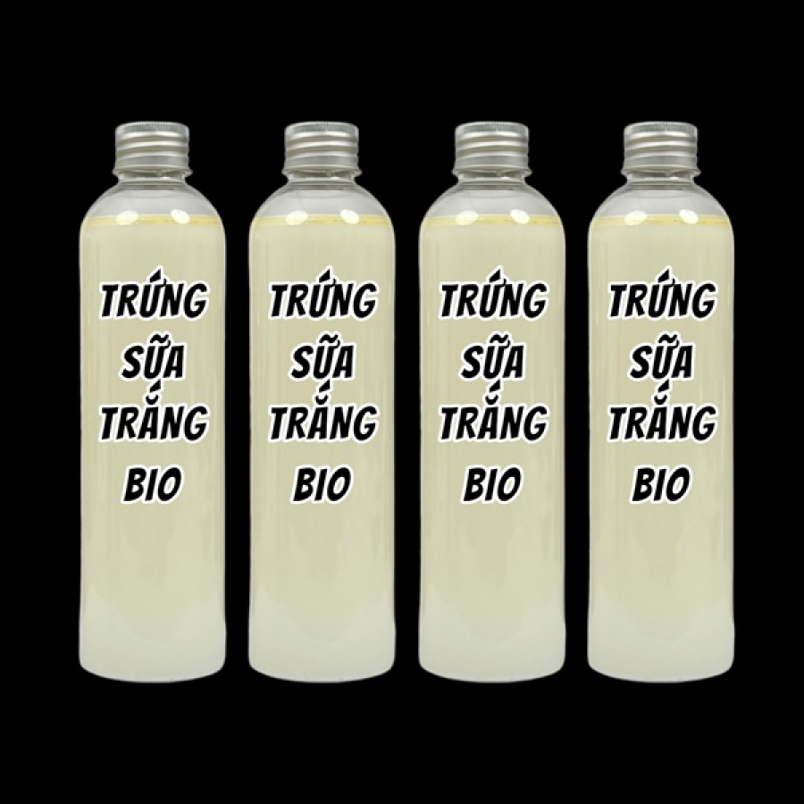 TRỨNG SỮA TRẮNG BIO - CHAI 350GR