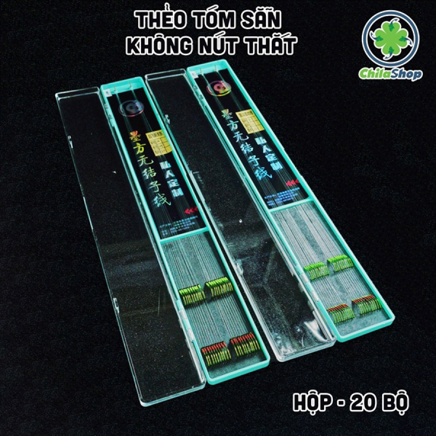 TTS KHÔNG NÚT THẮT - 80CM - L.TQĐ - SỐ 4.0 KN - #2.0 (HỘP - 20 BỘ)