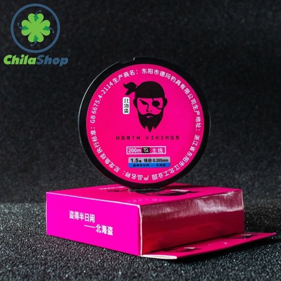 DÂY TRỤC HẢI TẶC - HỒNG - 3.5 (CUỘN-200M)