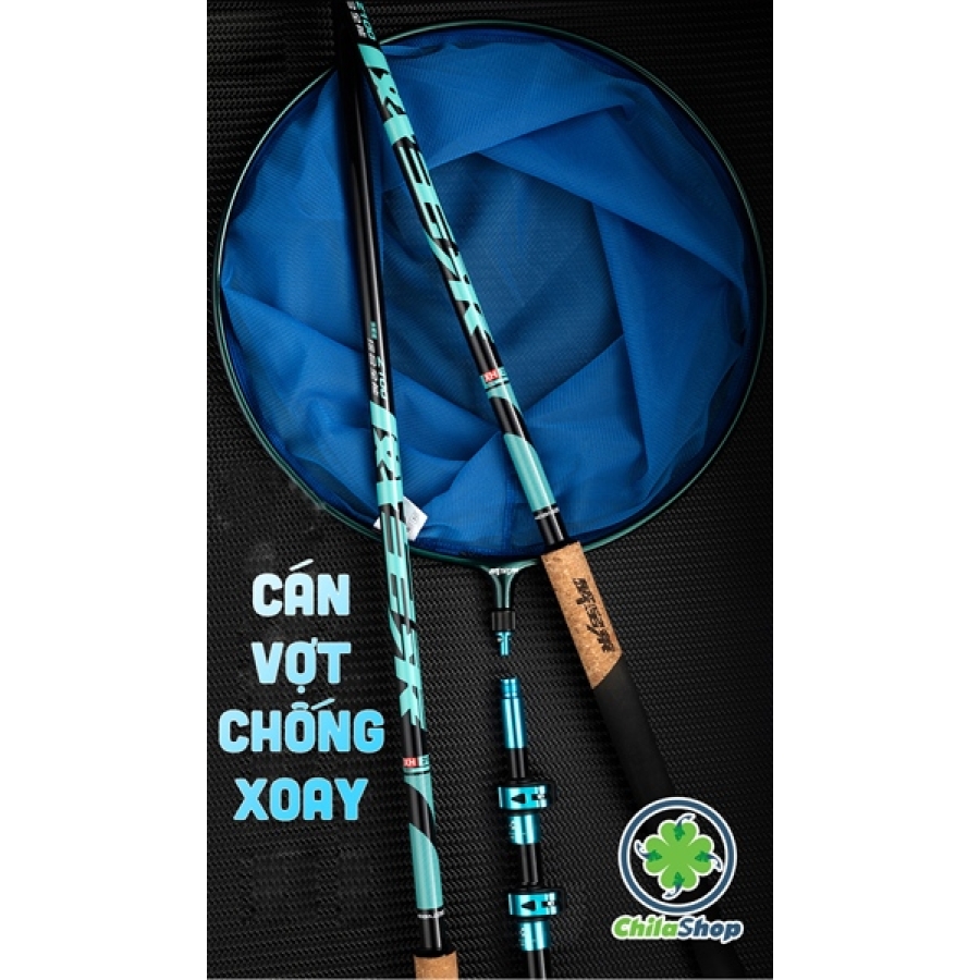 CÁN VỢT CHỐNG XOAY - 2m4 (CÂY)