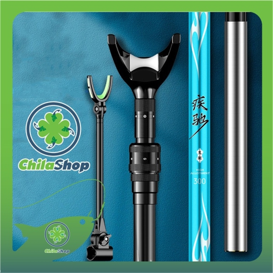 CÁN VỢT CÁ HEO XANH - 2m5 (CÂY)