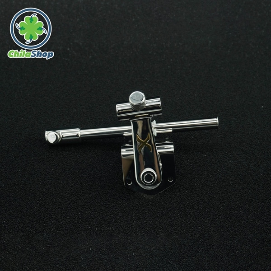 COMBO PAS INOX XSAMTIN - GÓC VUÔNG - LOGO NỔI - BẠCH KIM (BỘ (4 MÓN))