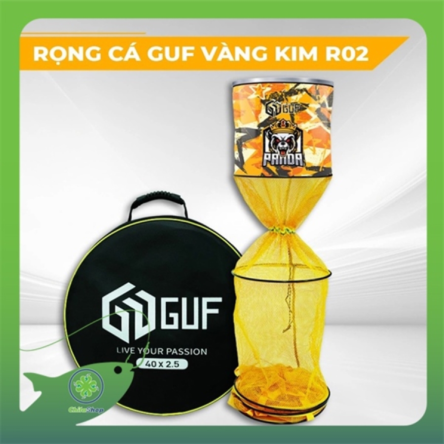 RỌNG CÁ GUF - VÀNG KIM - 40X250 (CÁI)
