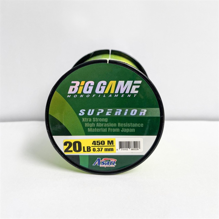 DÂY CÂU ASARI BIG GAME - SỨC TẢI 20LB - DÀI 450M